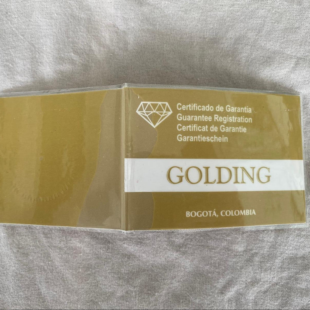 Colombian gemological certificate for 0.51 ct natural Muzo emerald