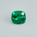 2.94 ct natural Colombian emerald, square face-up product view, Otzera OTZ-2026-01642