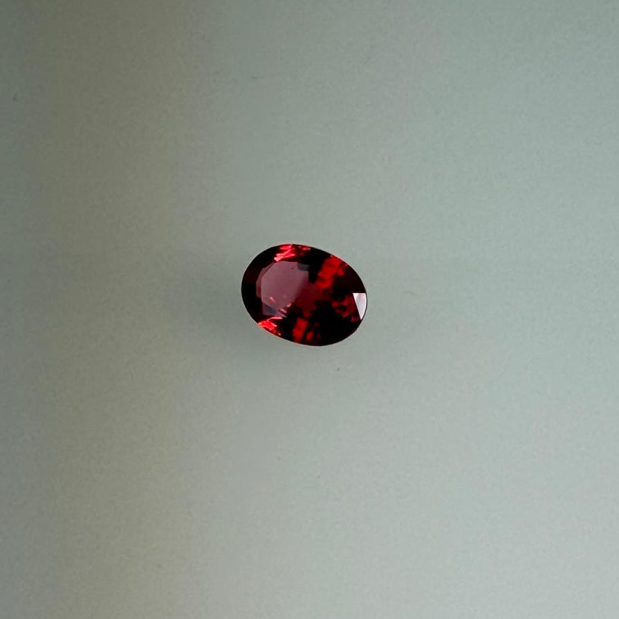 2.13 ct natural red spinel, face-up product view, Otzera OTZ-2026-01643