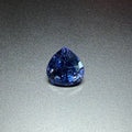 6.75 ct natural tanzanite, pear mixed cut, face-up view, Otzera OTZ-2026-01661