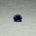 1.44 ct natural tanzanite from Tanzania, oval modified brilliant cut, face-up view, Otzera OTZ-2026-01664