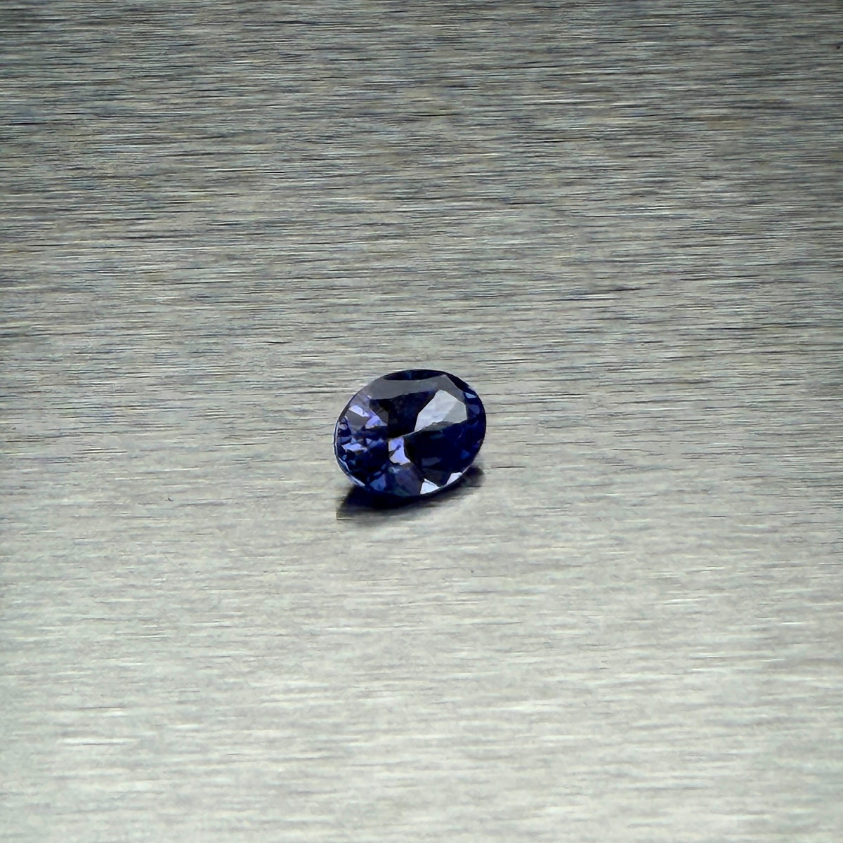 1.44 ct Tanzanian tanzanite, oval modified brilliant cut, alternate face-up view, Otzera OTZ-2026-01664