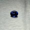 2.08 ct natural tanzanite from Tanzania, oval modified brilliant cut, face-up view, Otzera OTZ-2026-01666