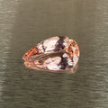 15.18 ct natural morganite, pear modified brilliant cut, face-up view, Otzera OTZ-2026-01669