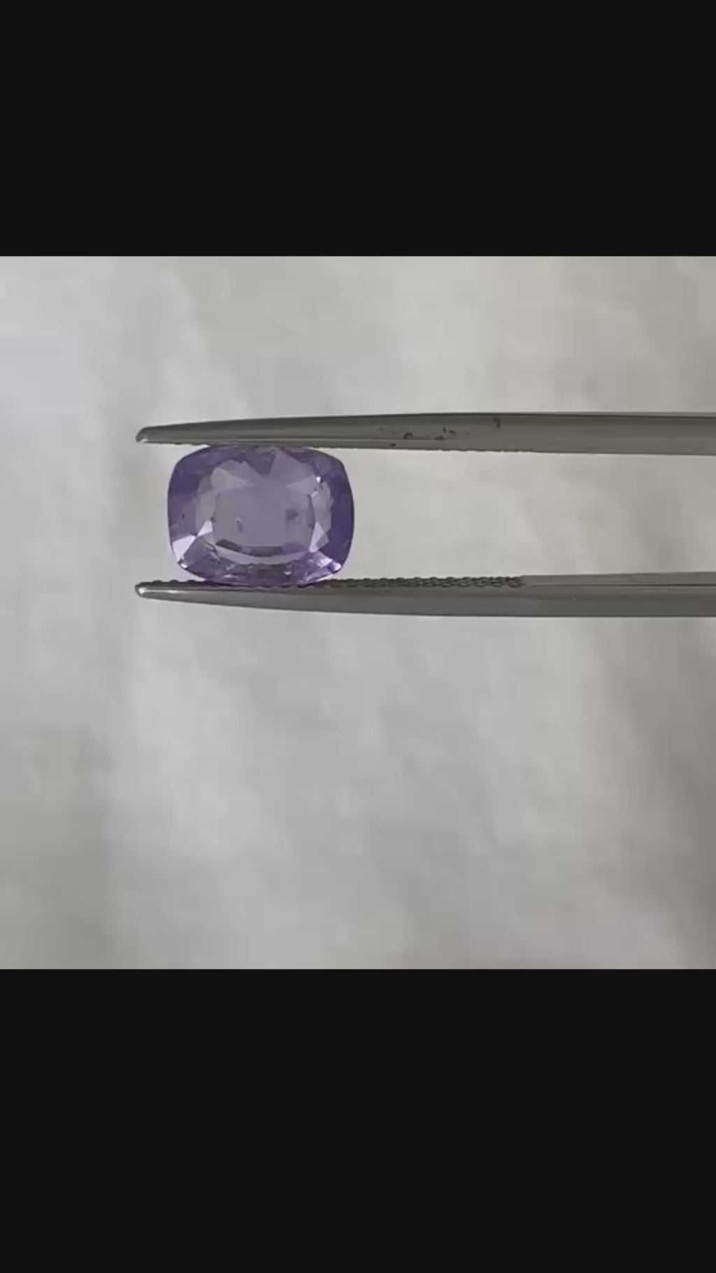 4.52 Carat Unheated Ceylon Purple Sapphire